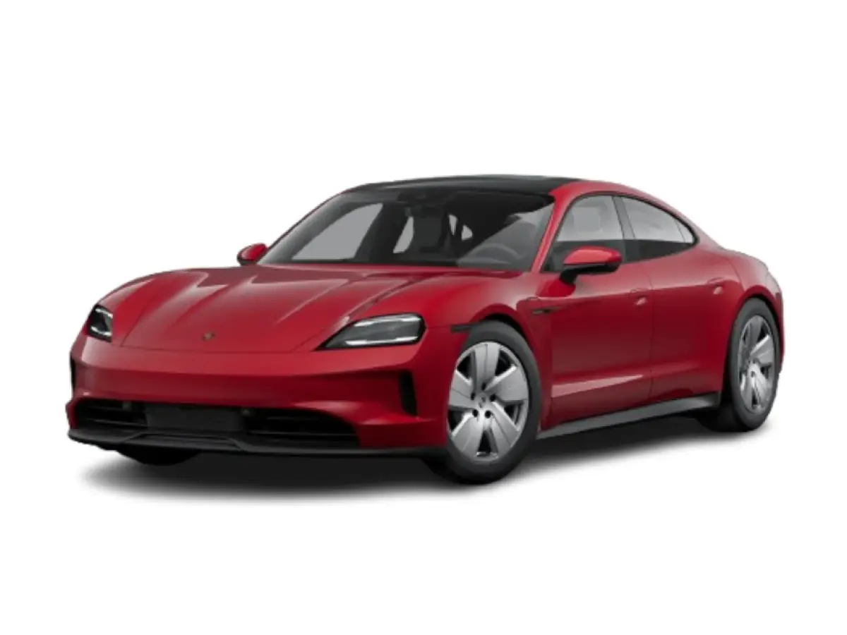 Porsche Taycan Carmine Red